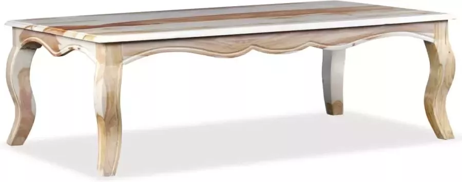 LuxerLiving LuxeLivin' Salontafel 110x60x35 cm massief sheeshamhout