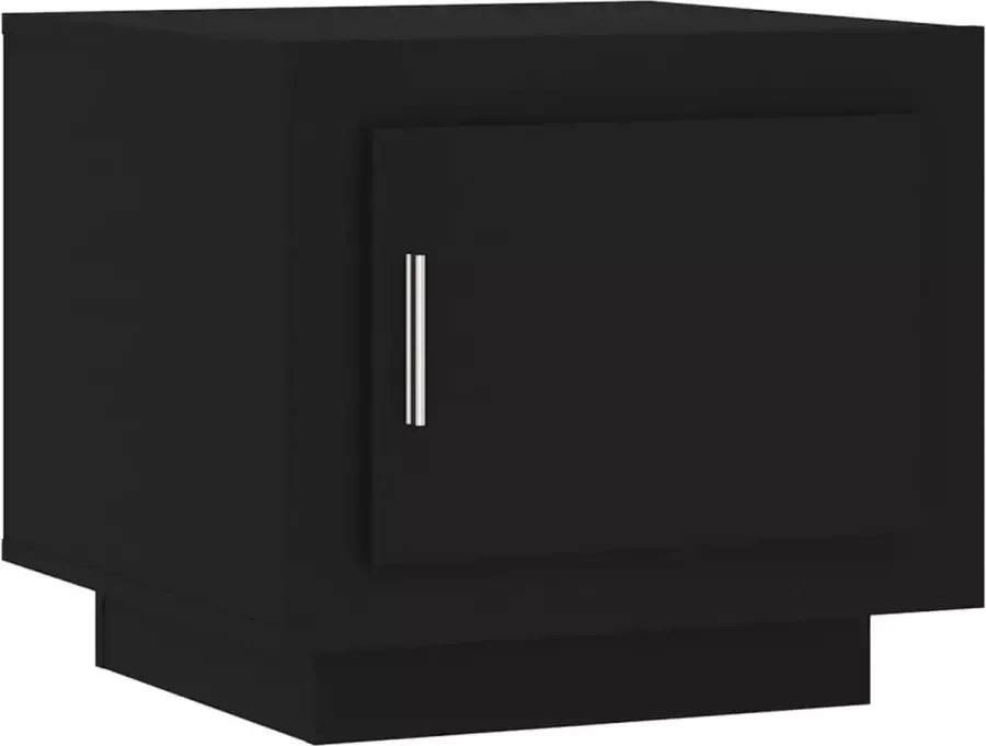 Modern life ModernLife' Salontafel 51x50x45 cm bewerkt hout zwart