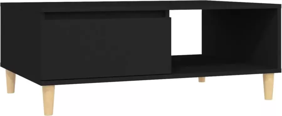 Modern life ModernLife' Salontafel 90x60x35 cm spaanplaat zwart