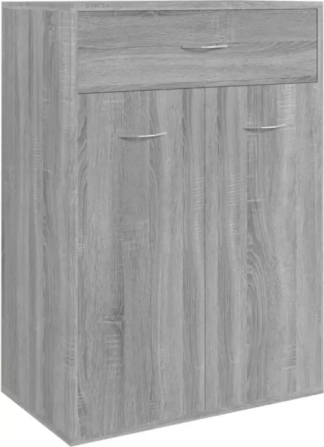 Modern life ModernLife' Schoenenkast 60x35x84 cm bewerkt hout grijs sonoma