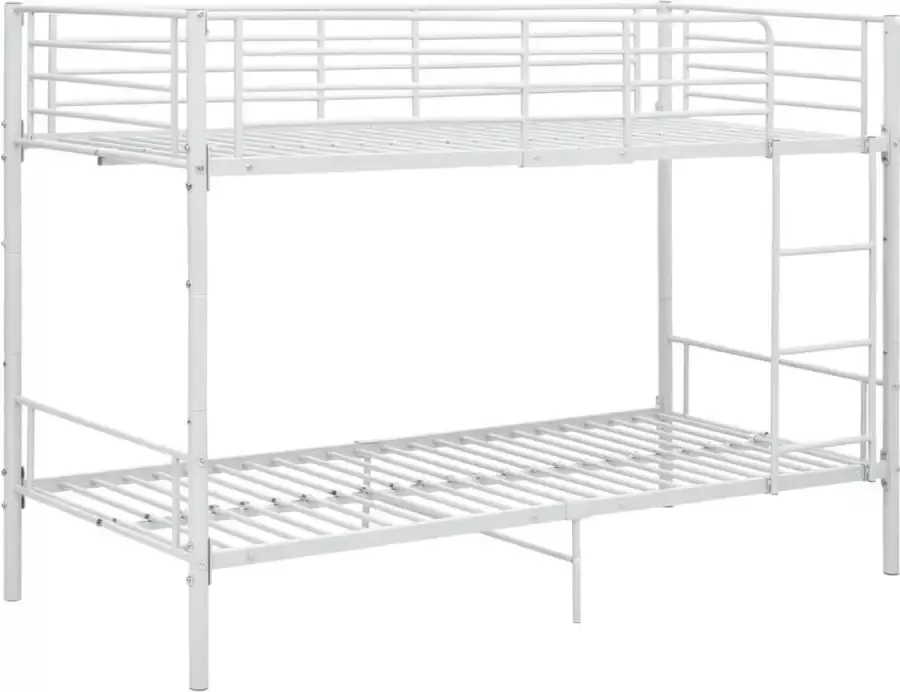 Modern life ModernLife' Stapelbed metaal wit 90x200 cm