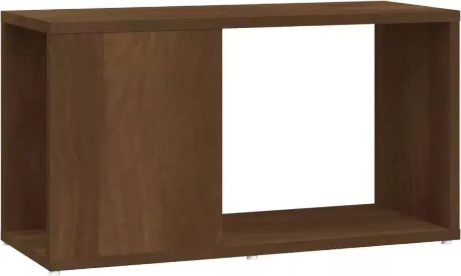 Modern life ModernLife' Tv-meubel 60x24x32 cm bewerkt hout bruineikenkleurig