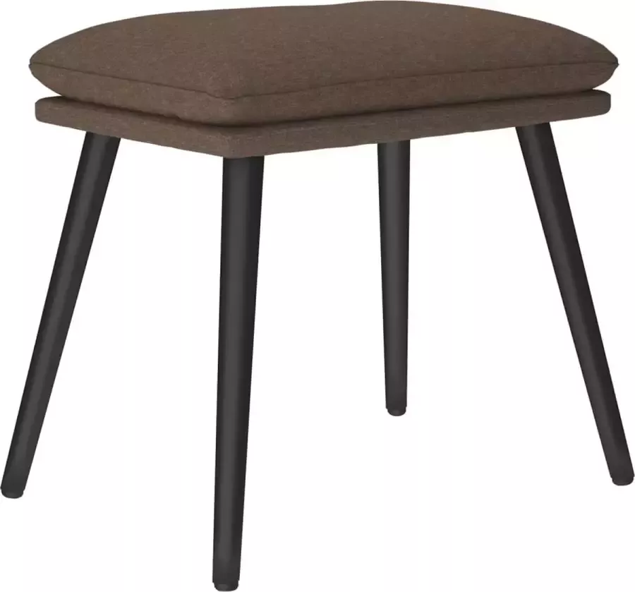 LuxerLiving LuxeLivin' Voetenbank 45x29 5x39 cm stof taupe