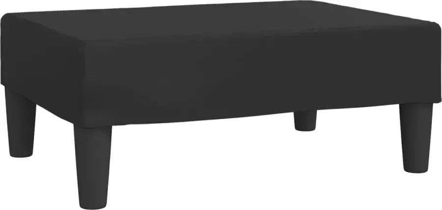 Modern life ModernLife' Voetenbank 78x56x32 cm kunstleer zwart