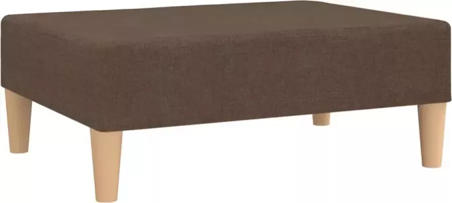 Modern life ModernLife' Voetenbank 78x56x32 cm stof taupe