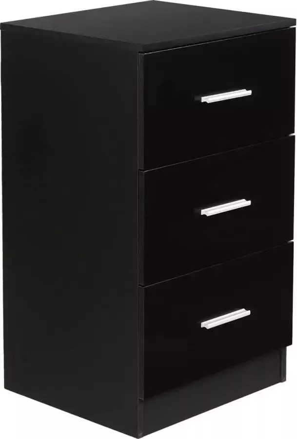 LUXGOODS 3-Lade archiefkast duurzame kantoor opslagkast commercieel kantoor dossierkast onder bureauopslag chique eenvoudig archiefkast aanpassen van A4 brief gemiddelde bestanden dossiermappen 37 x 34 x 66 5 cm (Single)