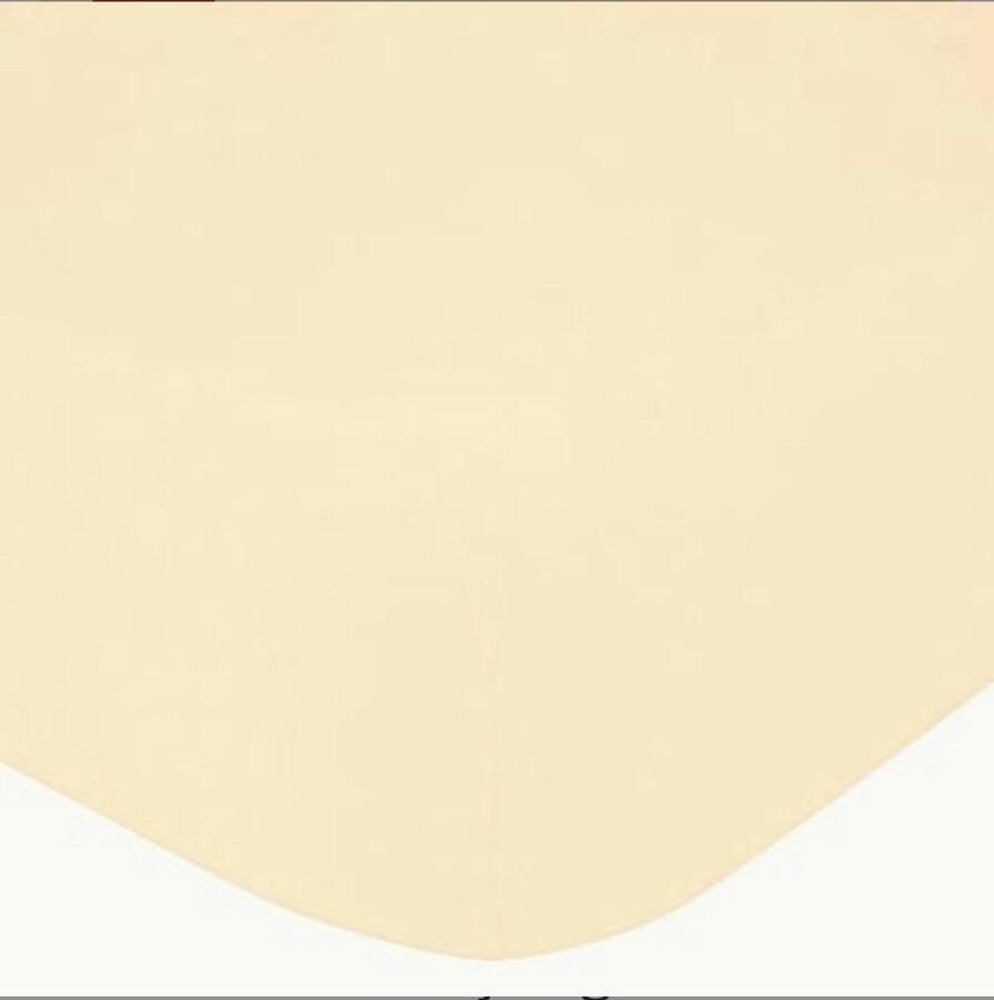 Luxury dreams Hoeslaken Jersey Extra stretch- eenpersoons- geschikt voor boxspring- 80x200+30 CM Ecru