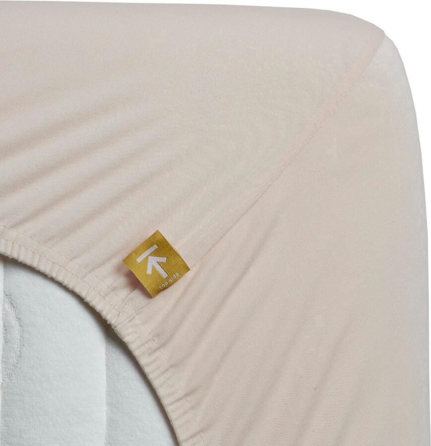 Lycra Fitted Sheet Premium topper lycra jersey hoeslaken naturel 120x200 210 220 (twijfelaar) zeer zacht en comfortabel extra rekbaar topkwaliteit ideale pasvorm optimaal slaapcomfort