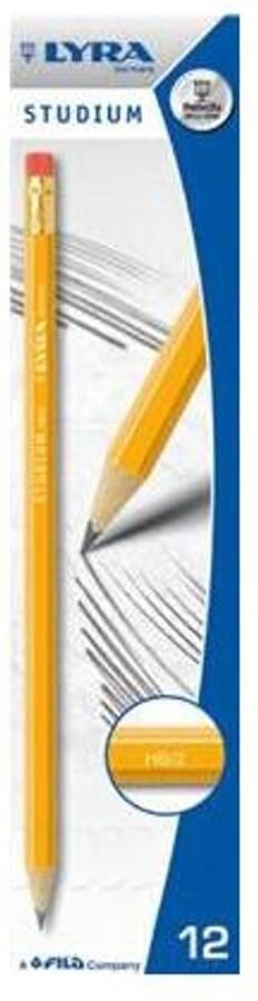 Lyra 1280100 grafietpotlood HB 12 stuk(s)