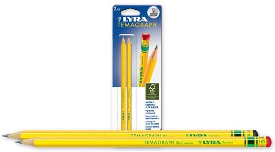 Lyra Matite Temagraph HB 12 stuk(s)