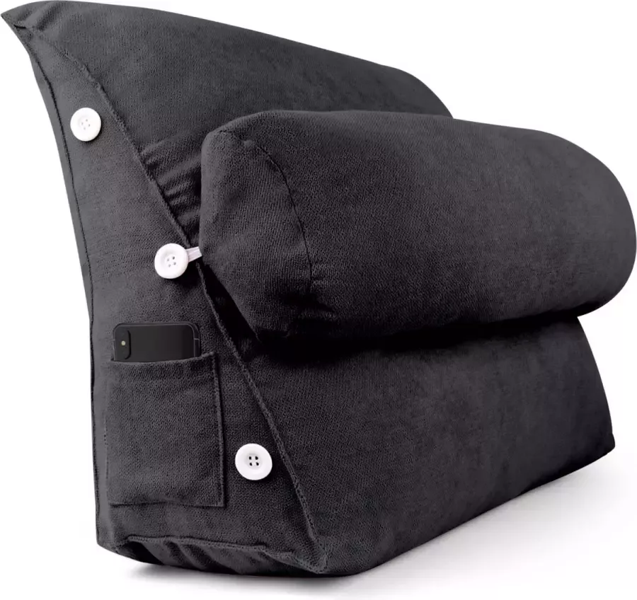 Lyxus Leeskussen Met Nekrol Voor In Bed Bookseat Boeken Slaapkamer Boekkussen Rugkussen Voor Onderrug Auto Ergonomisch Bed Lendekussen