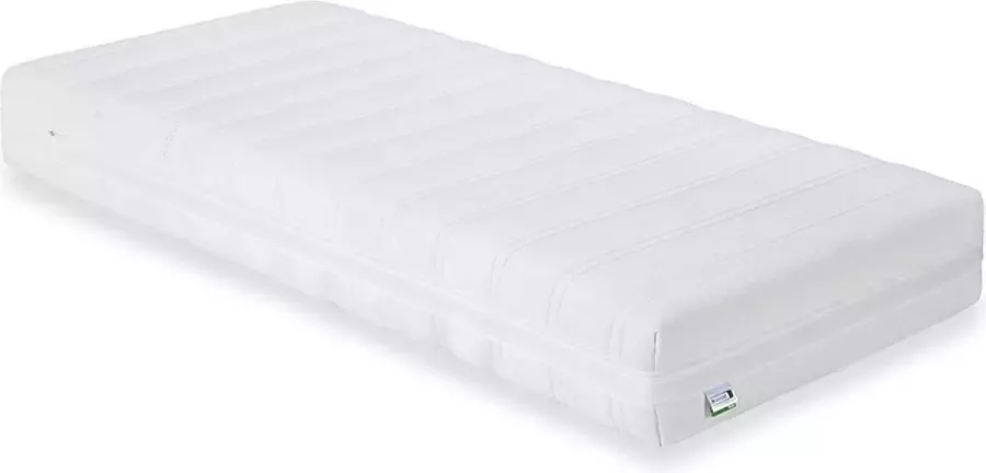 M-Concept Comfort X5000 Pocketvering Matras met Traagschuimlaag 400 Veren p m² 7 Zones 140x200x24 cm