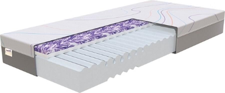 M line Wave by matras 180 x 210 cm Koudschuim matras 5 comfortzones Omkeerbaar matras 125 dagen proefslapen