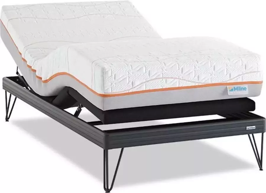 M line MLINE bedbodem Multi Motion vlak 80 x 210 cm