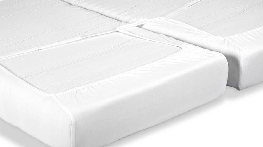 M line Molton Smart Cover (dubbele split) voor matras 160 x 200 cm