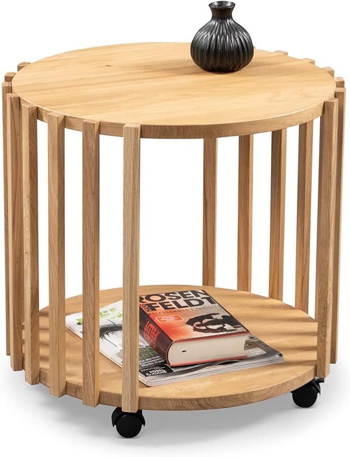 M2 Kollektion Bijzettafel Mat Bruin 50 x 70 cm