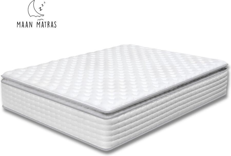 Maan matras 140 x 200 cm 2-IN-1 Matras & Topper 28cm dik Koudschuim & Hybrid Matras 140x200 cm