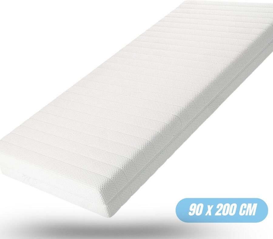 Maan matras 90x200 14cm dik Hr koudschuim Afneembare tijk wasbaar 90 x 200 cm Koudschuim