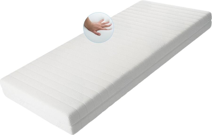 Maan matras Matras 80x200 Hr koudschuim 14cm dik Afneembare tijk wasbaar Hotel kwaliteit 80 x 200 cm Koudschuim Gratis retourneren - Foto 2
