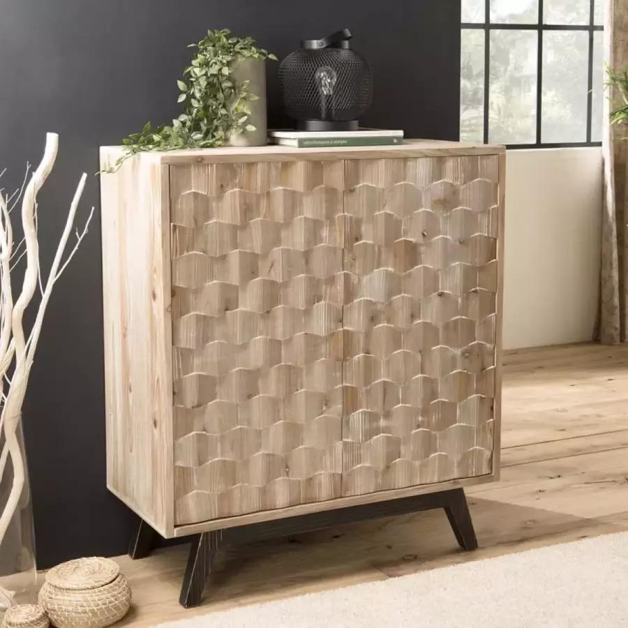 Macabane ANDRO Dressoir 2 deuren 88x40.5x101cm