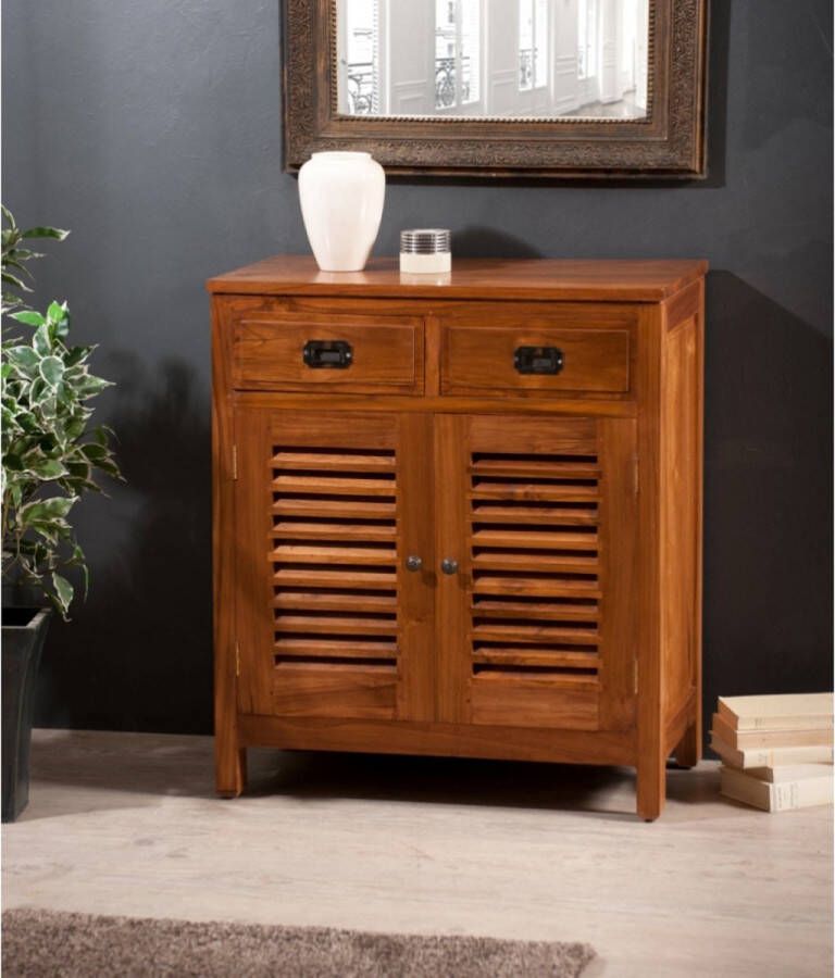 Macabane AYAN Dressoir 2 Perzische deuren 2 laden 75.5x40x80cm