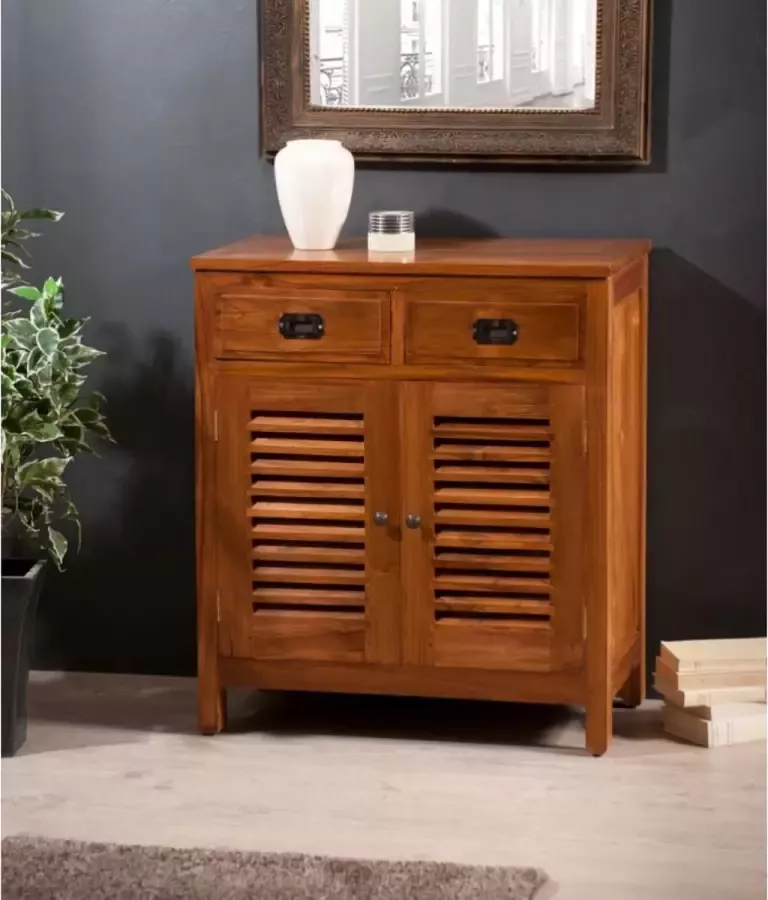 Macabane AYAN Dressoir 2 Perzische deuren 2 laden 75.5x40x80cm