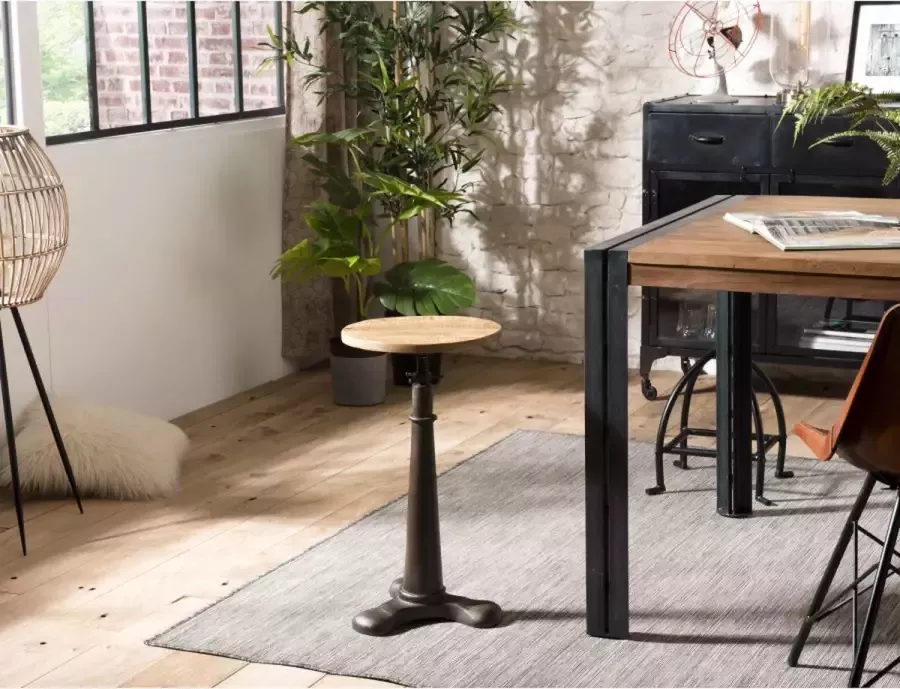 Macabane ROBIN Kruk in hoogte verstelbaar 32.5x32.5x53cm