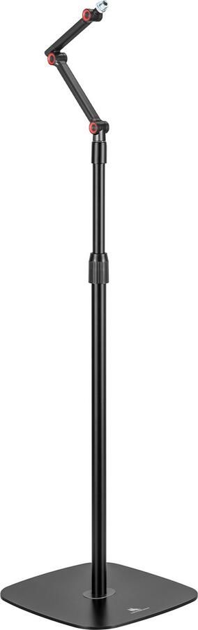 Maclean MC-337 Microfoon Standaard metalen microfoonstatief hoogteverstelbaar 626-1694 mm max. 1kg