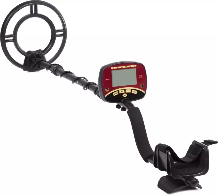 Maclean Metaaldetector met Discriminator Zwart MCE996 Trapper