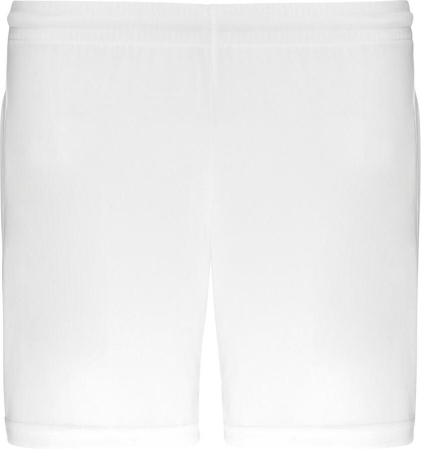 Macron DAMES sport short Korte Sportbroek DAMES PA1024 kleur wit maat S