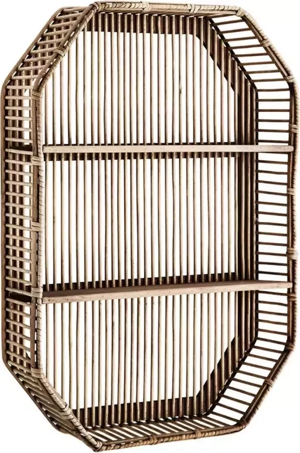 Madam Stoltz Wandkast Bamboo 62 5 x 44 x 11 5