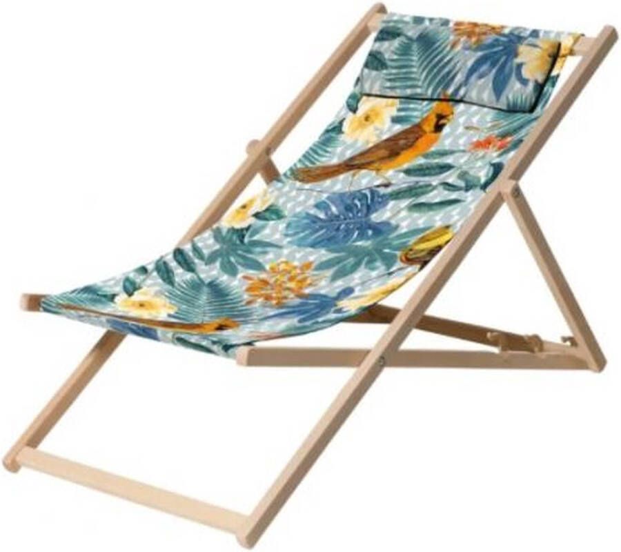 Madison beachchair Faya blue