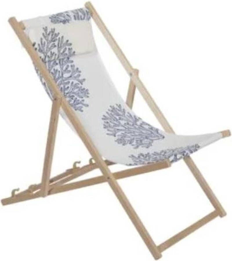 Madison beachchair Hyba White corals