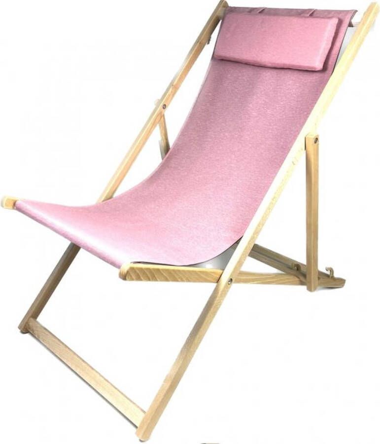 Madison beachchair Panama soft pink