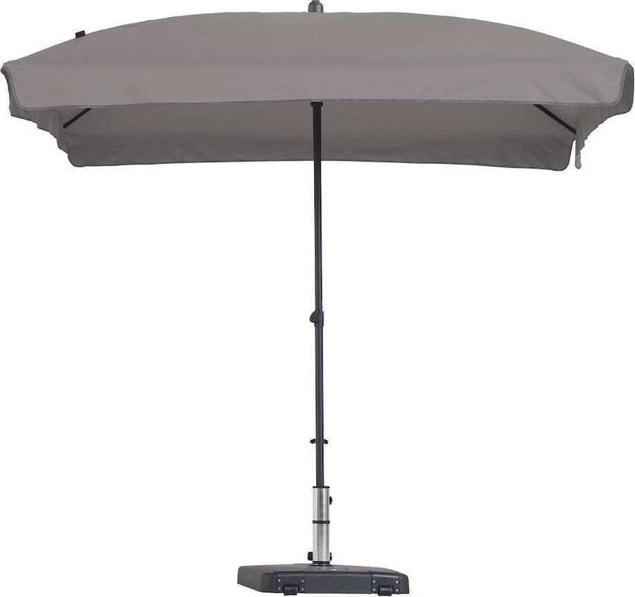 Madison Parasol rechthoek 210 x 140 cm taupe