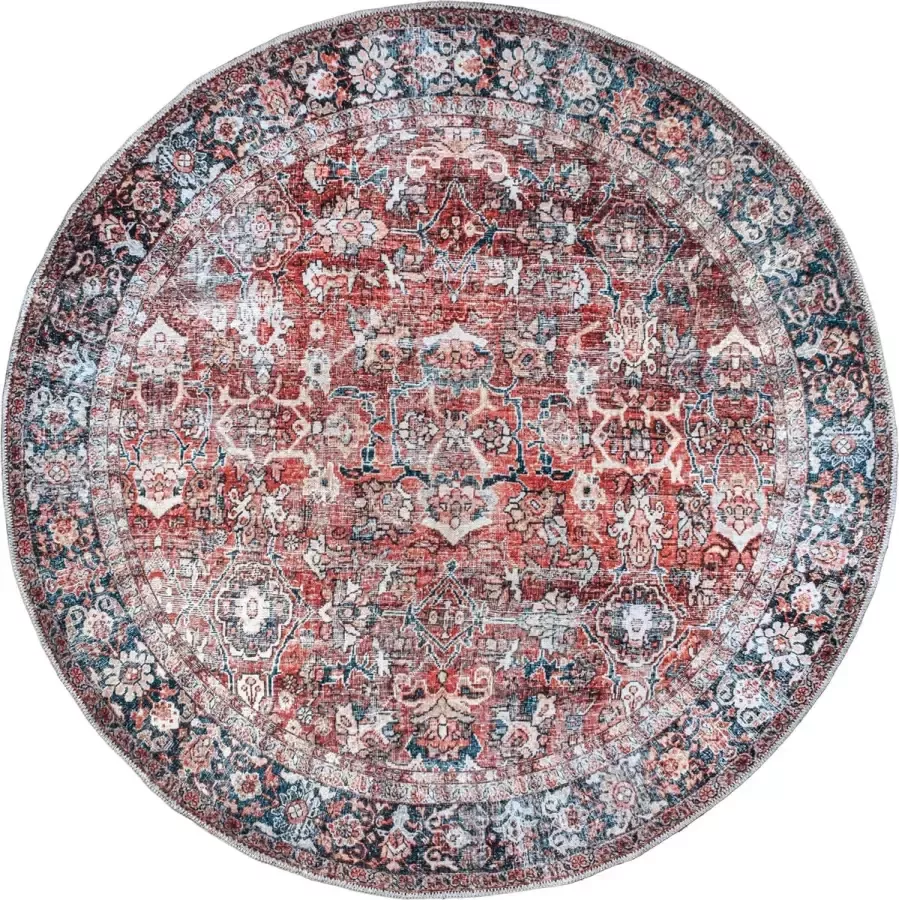 Madival Rond Vintage Vloerkleed ''Lannister'' 200 cm