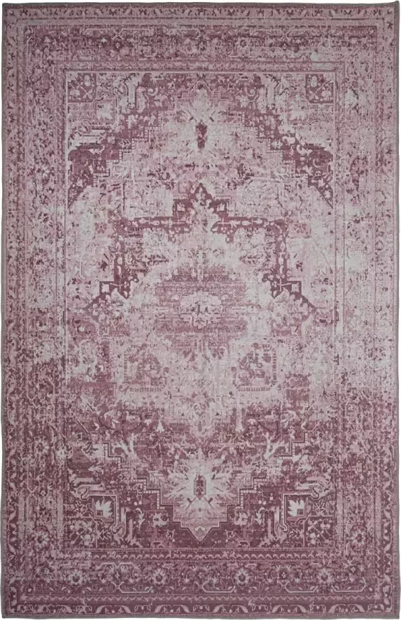 Madival Vloerkleed Oud Roze 200 x 300cm