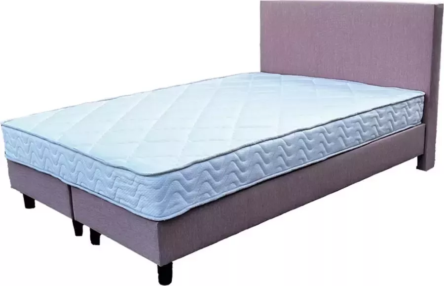 Magazijnenverkoop.nl Complete boxspring Royal Super Deluxe Rose 140x200 cm Incl. matras