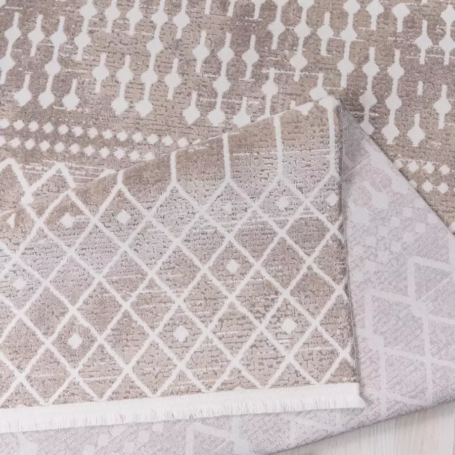 Magic Floors MAGIC FLOOR Runner Carpet Oslo OSS43 Beige Grijs