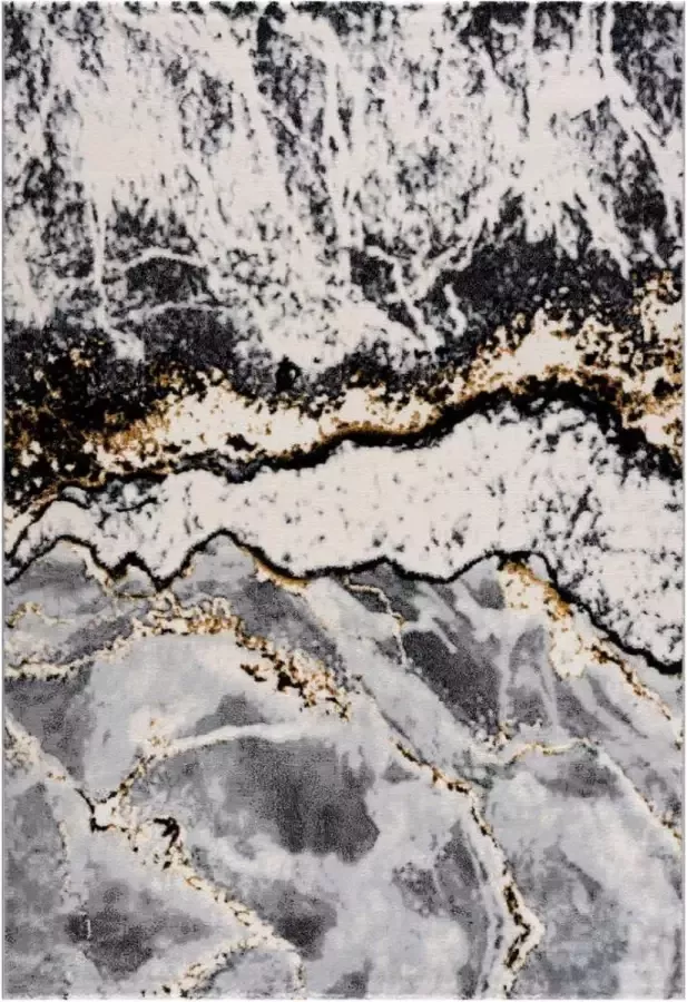 Magic Floors Tapijt PERA 160 x 230 zwart grijs