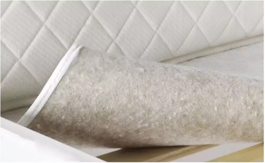 MAH Matras onderlegger Jute-Vilt 80 x 200 cm Bescherm de onderzijde van uw matras!