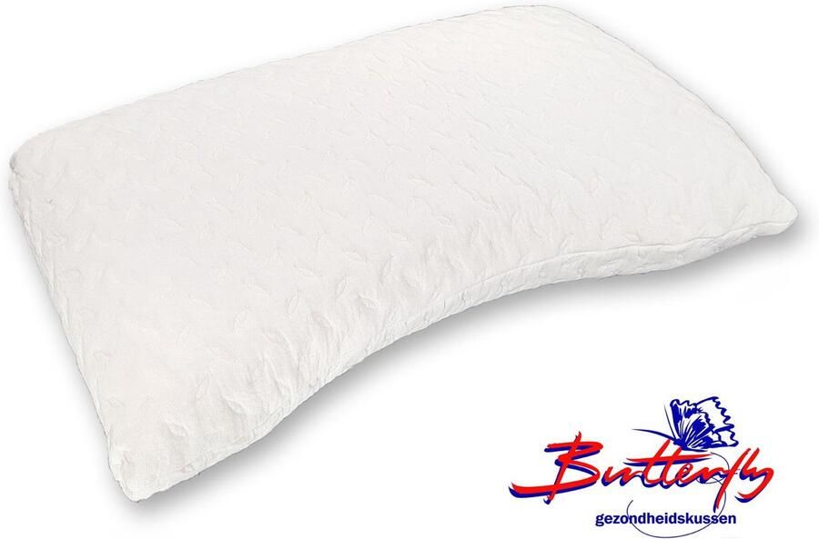 Mahoton Butterfly kussen Single Comfort medium (hoogte 12 cm)
