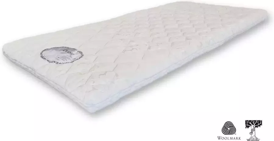 Mahoton Topdekmatras Quala Natuurrubber Firm 100x220 cm