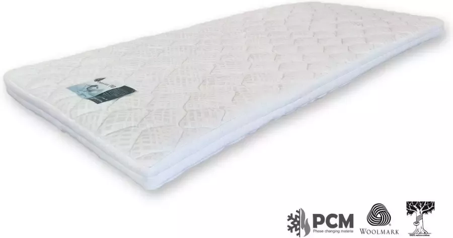 Mahoton Topdekmatras Seasons 10 Natuurrubber Soft 120x190 cm