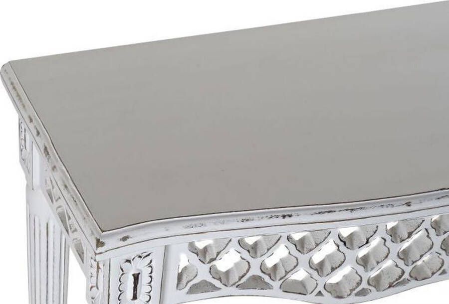 Maison de france Eettafel console table mango 108x38x77 decape white wit