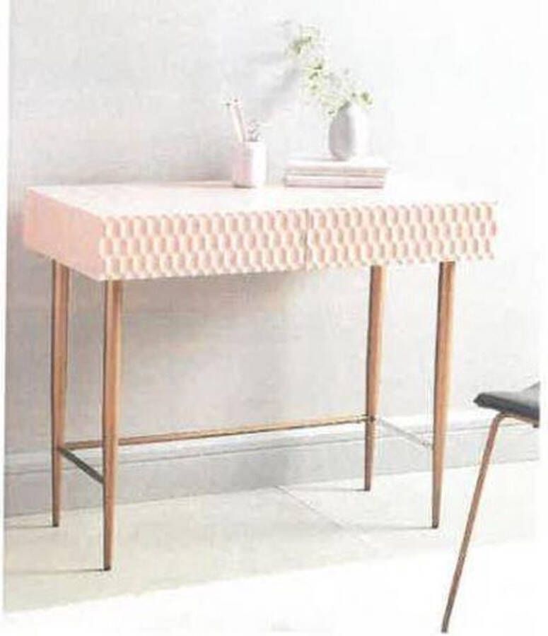 Maison de france Eettafel console table mango metal 90x45x74 metaal