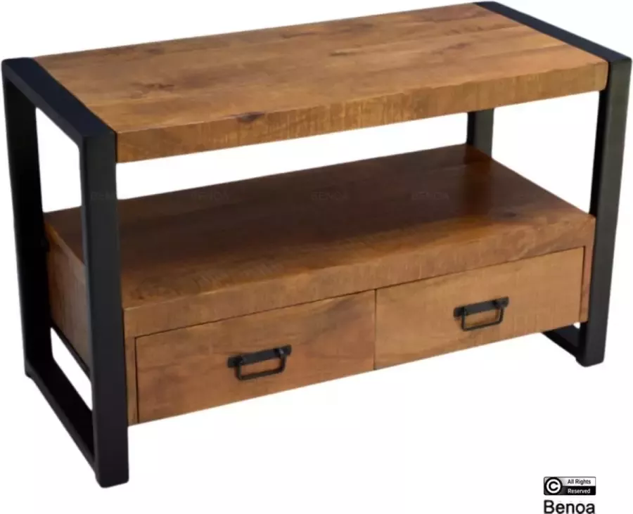 Maison de france Tv kast britt mangohout naturel 100 x 45 x 60(h) cm