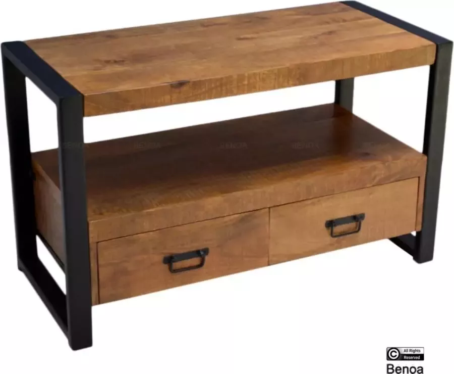 Maison de france Tv kast britt mangohout naturel 120 x 45 x 60(h) cm