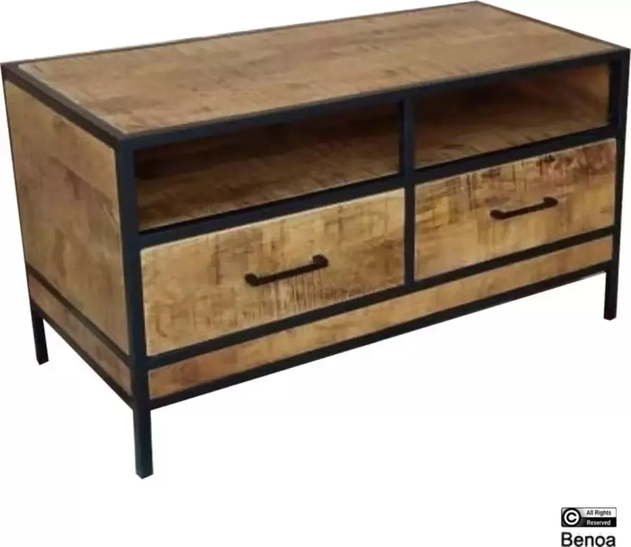 Maison de france Tv kast gb mangohout naturel 100 x 45 x 55(h) cm