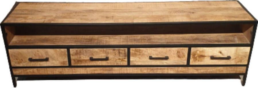 maison de france Tv kast gb mangohout naturel 180 x 45 x 55(h) cm